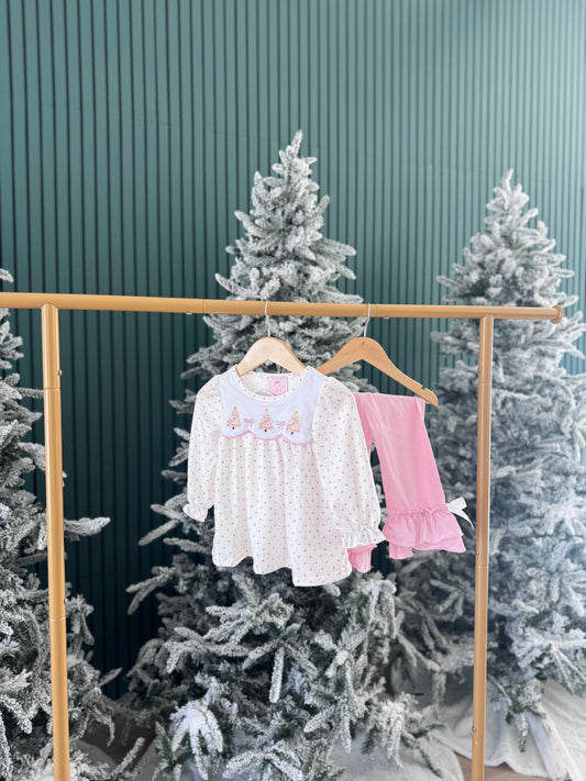 Polka Dot Christmas Set