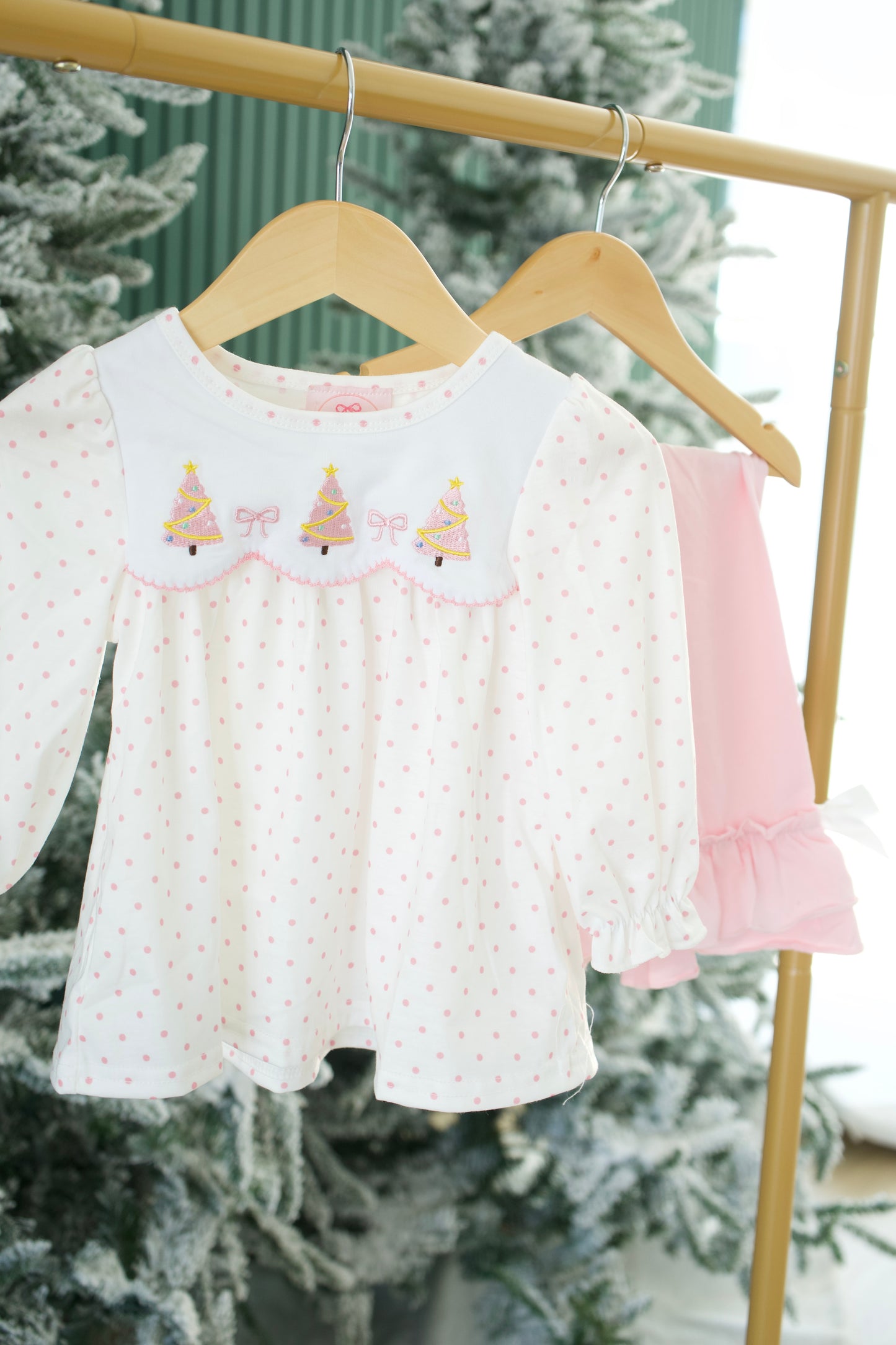 Polka Dot Christmas Set