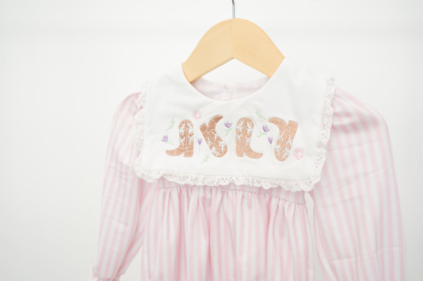 Cowgirl Striped Bubble