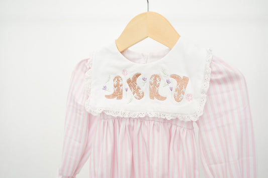 Cowgirl Striped Bubble